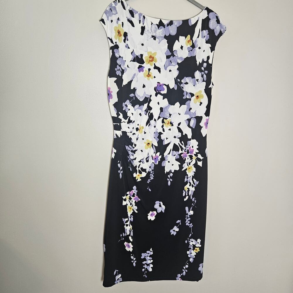 Lauren by Ralph Lauren Floral Dress Sz 14 - Picture 8 of 12